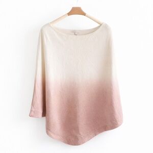 Barefoot Dreams CozyChic Lite Ombre Poncho OS Plus